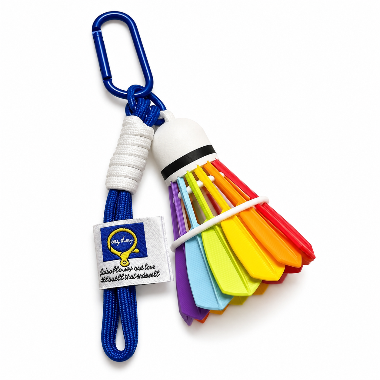 Porte-Clés Badminton en Forme de Volant – Accessoire Sportif