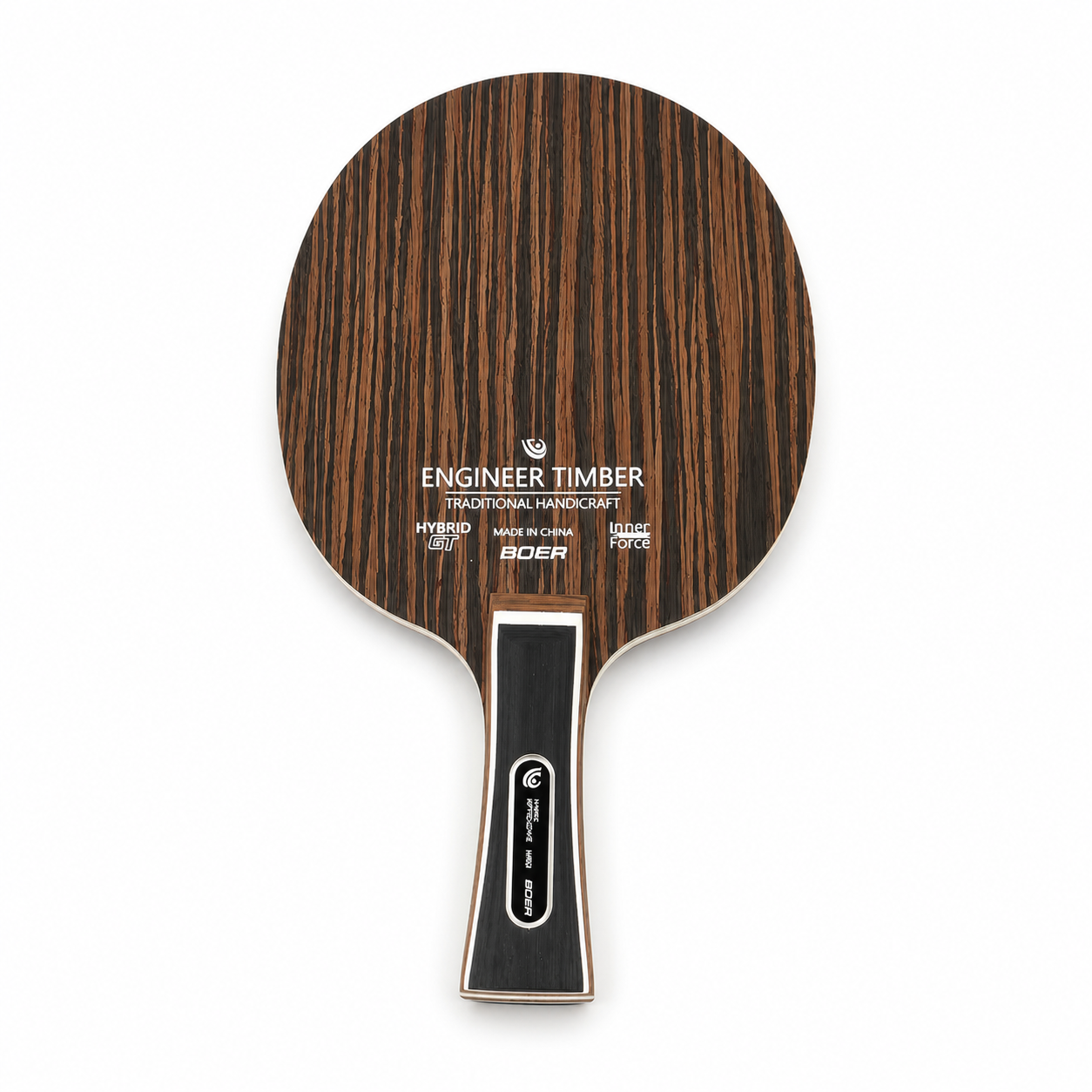 Lame de Tennis de Table 5 Plis Ébène et Dalbergia – Manche Long
