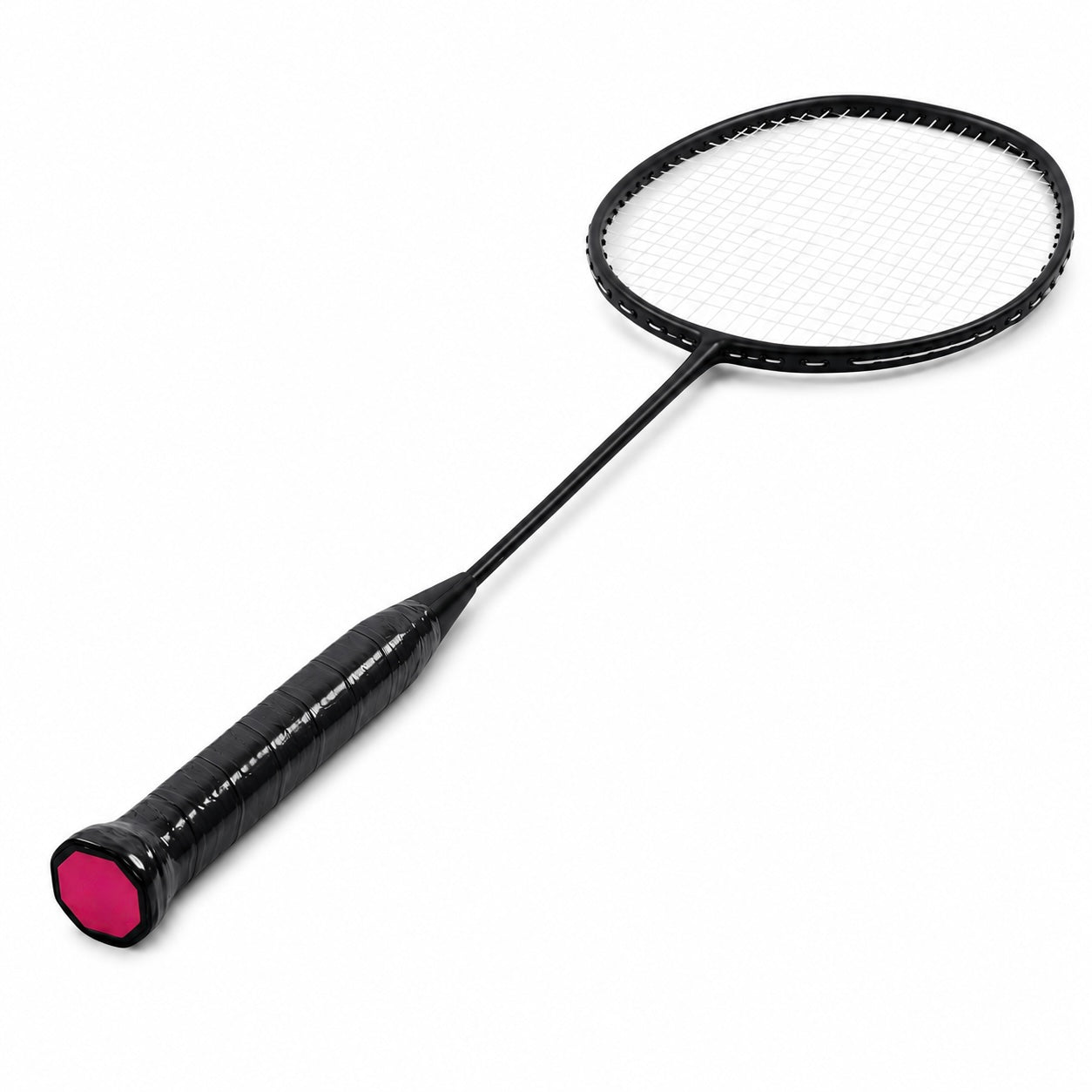 Raquette Badminton Carbone 6U Tête Lourde – Profil Offensif Max 35 LBS