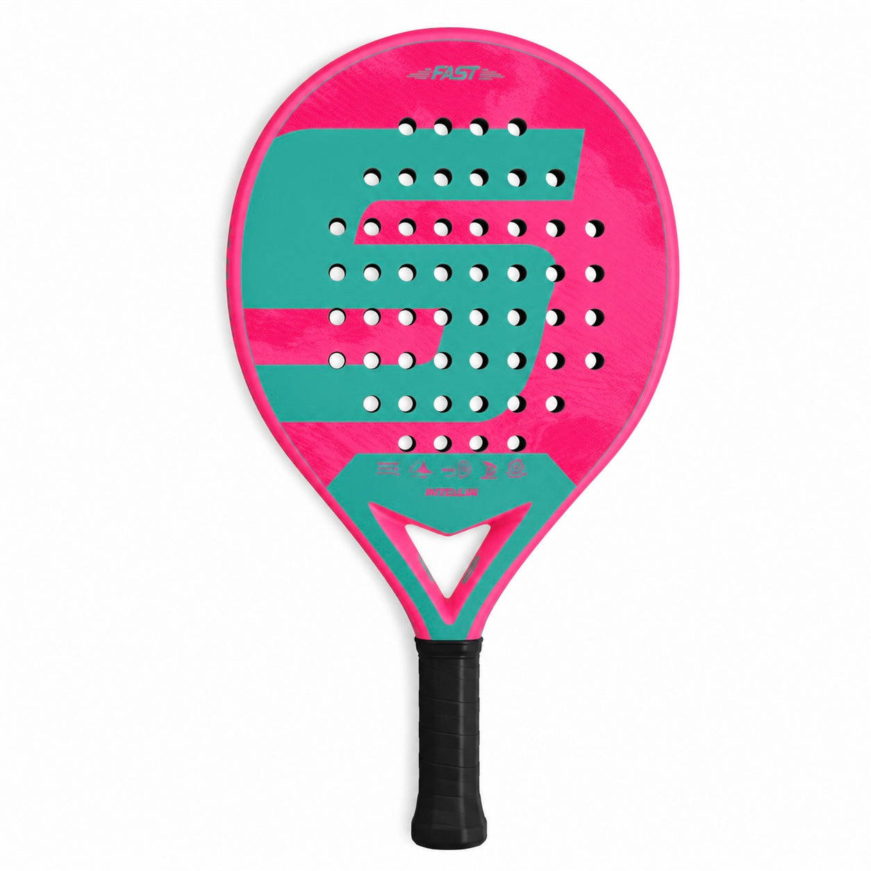 Raquette de Padel Carbon Fiber – Légère & Puissante | Noyau EVA | Débutant à Intermédiaire