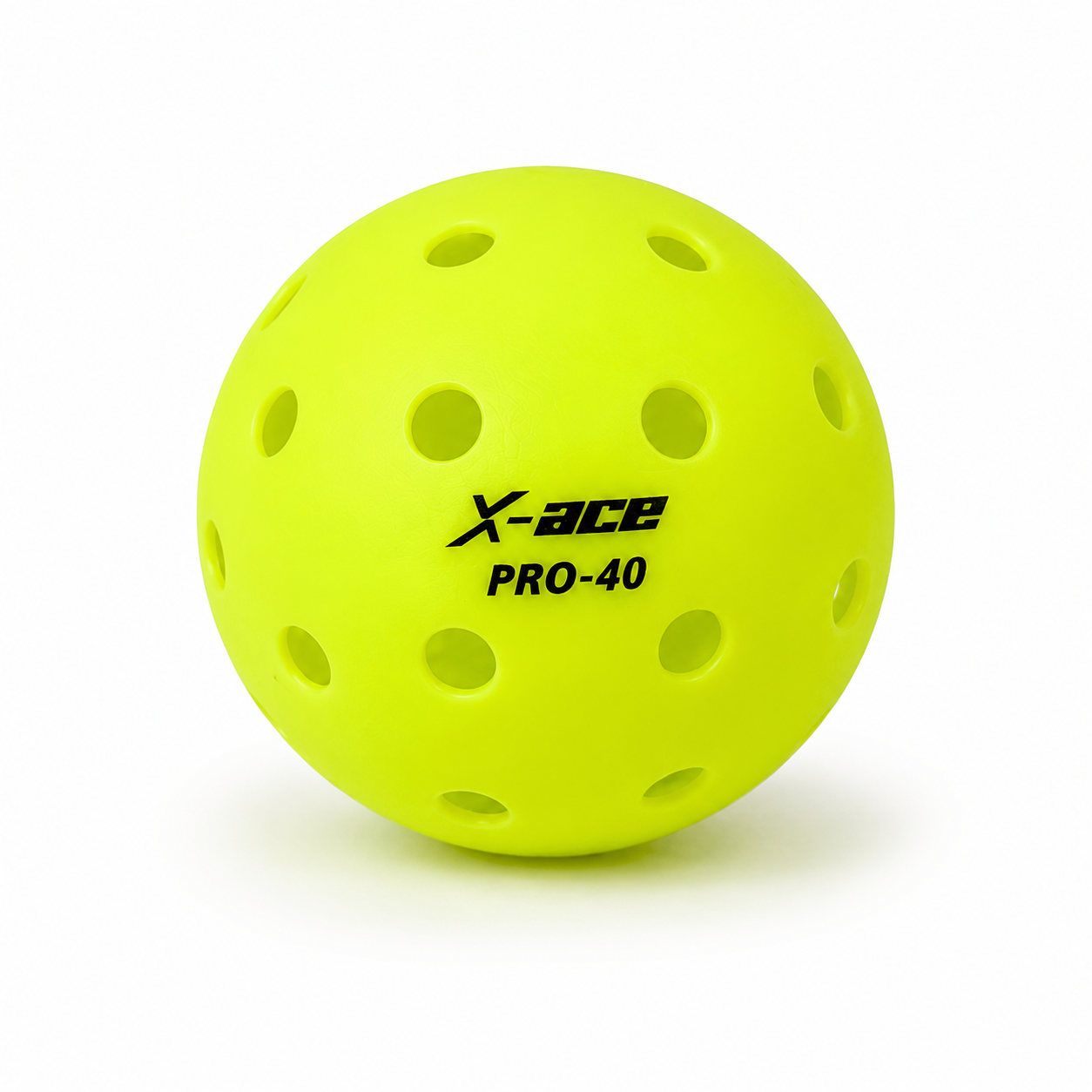 Balles Pickleball 40 Trous | Lot 40 Pièces | Haute Visibilité Verte