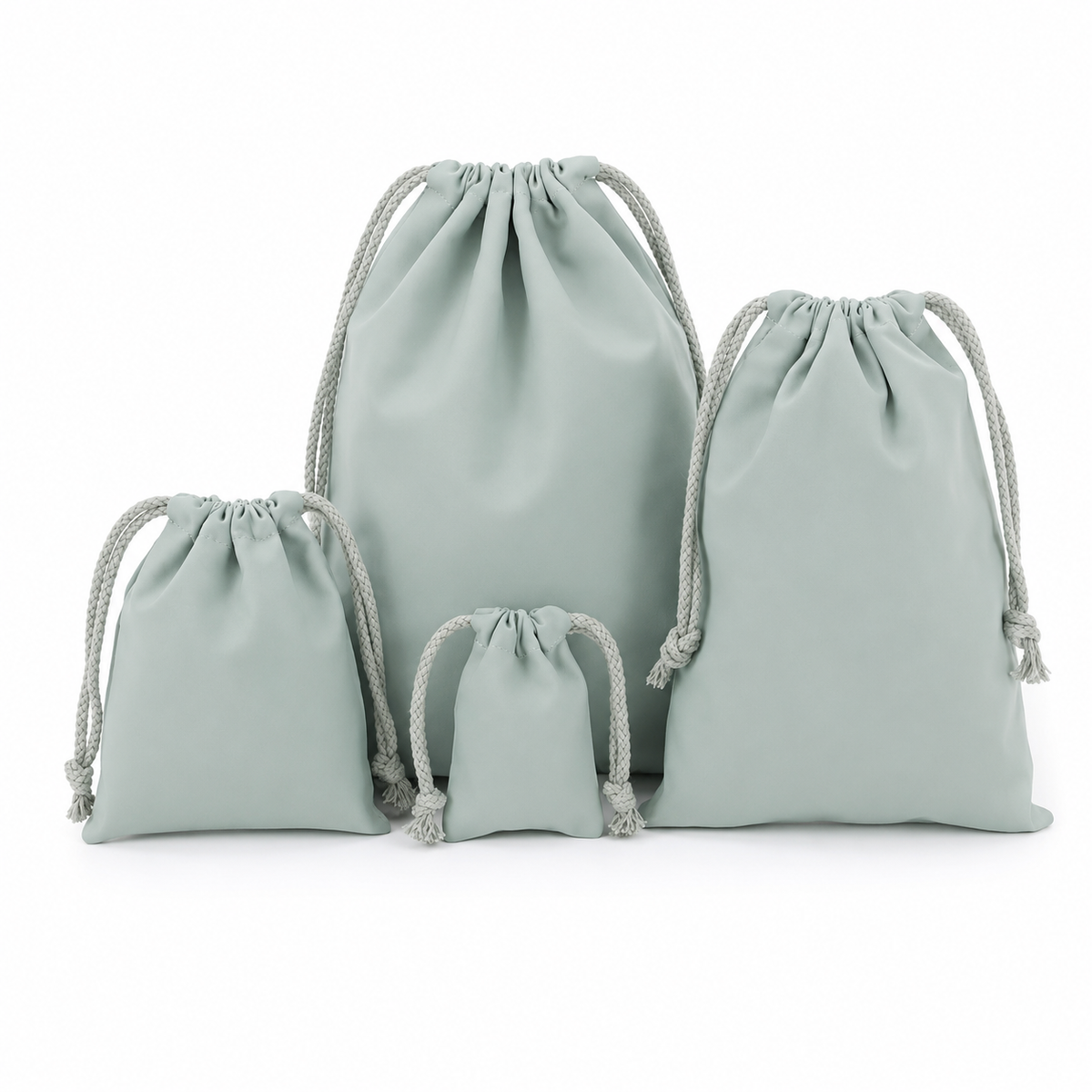 Pochette en Coton à Cordon - Sac de Rangement Multicolore