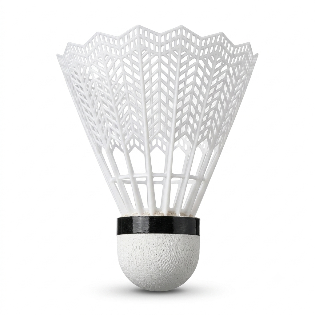 Volants Badminton Plastique Légers – Lot de 12 pour Entraînement