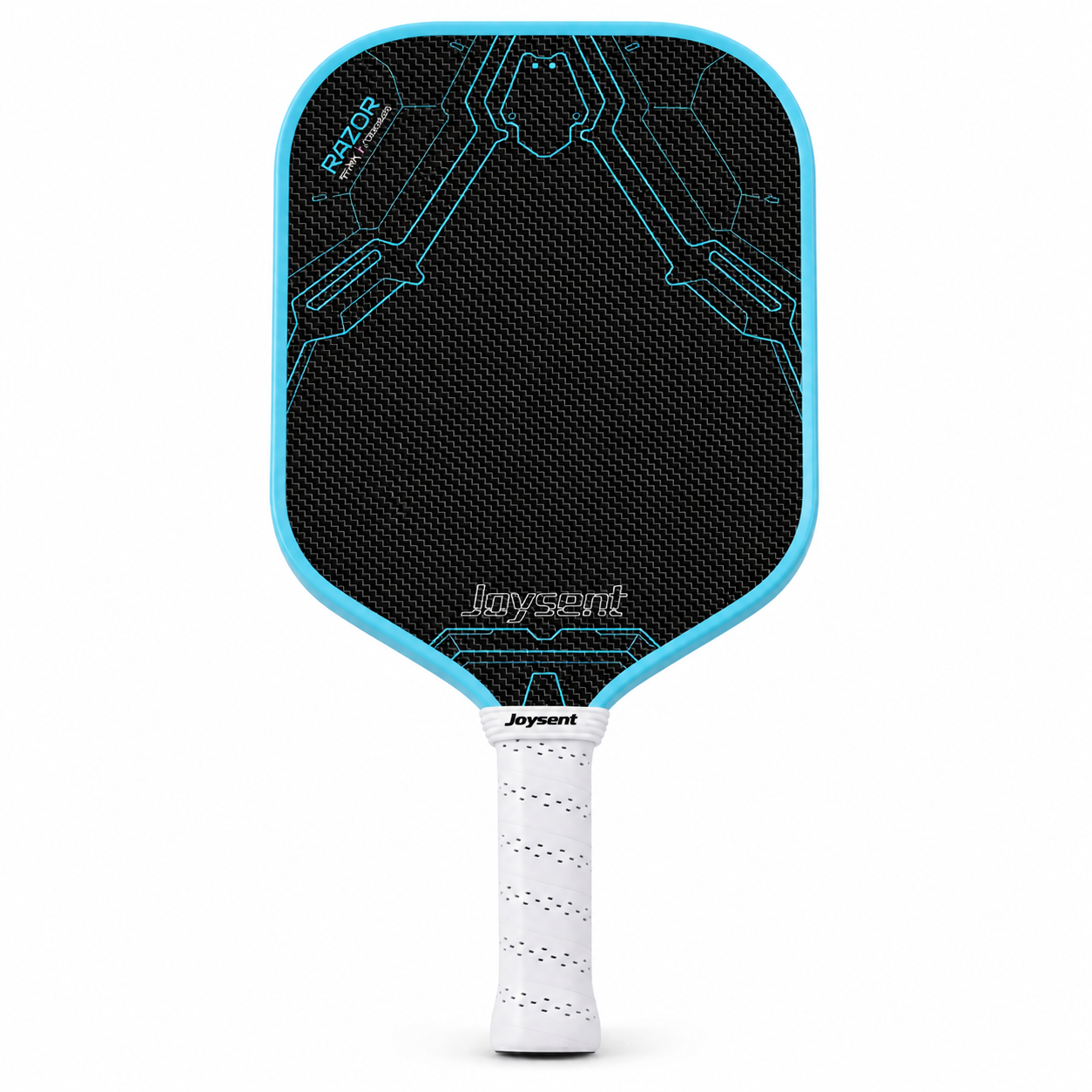 Raquette de Pickleball Hybride Titane & Carbone Tissé 225g — Puissance, Stabilité, Thermoformée