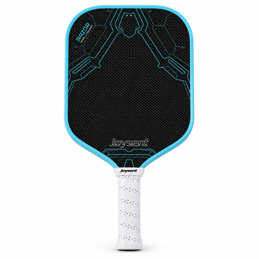 Raquette de Pickleball Hybride Titane & Carbone Tissé 225g — Puissance, Stabilité, Thermoformée