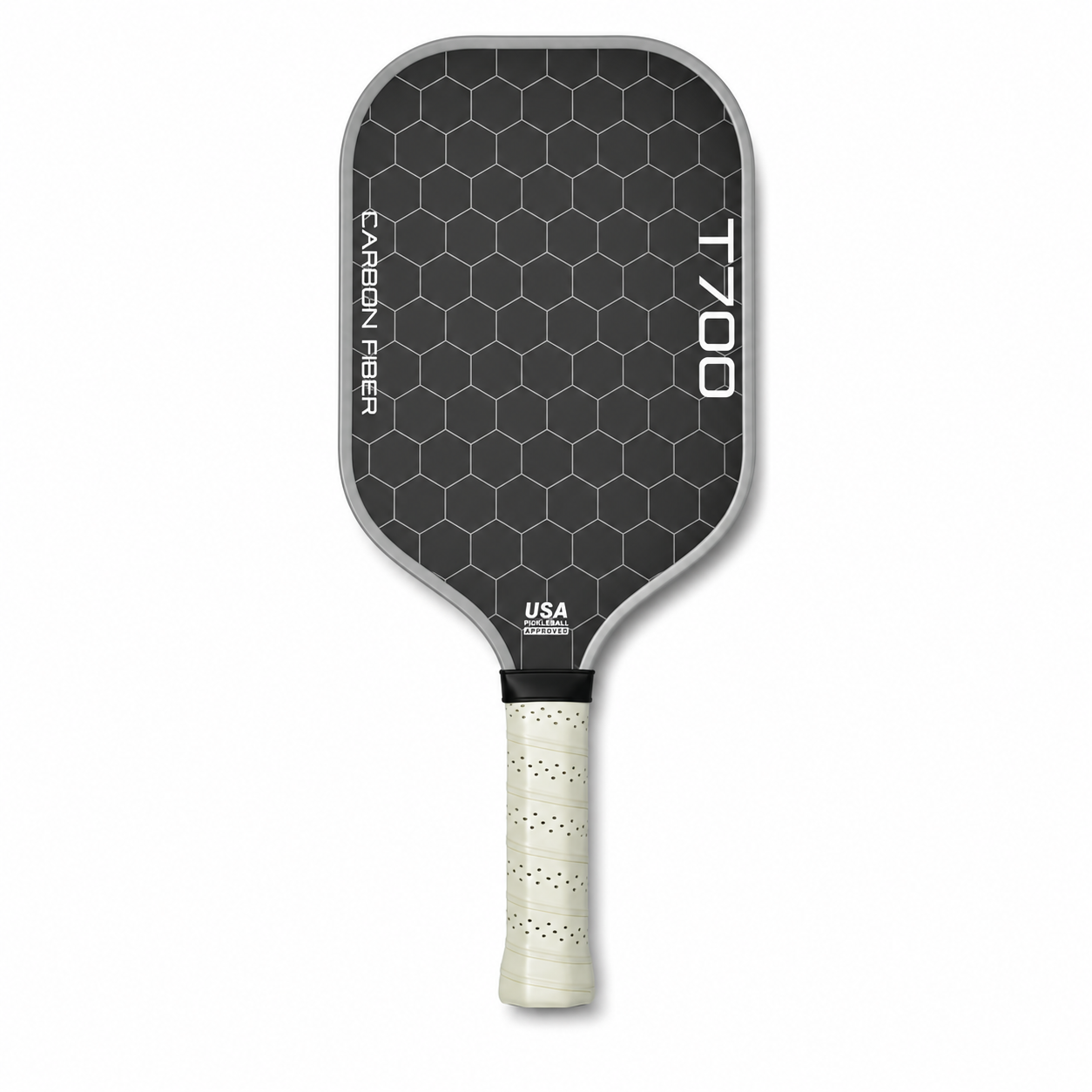 Raquette Pickleball Fibre de Carbone T700 – Core Polymère 16mm, Puissance & Contrôle