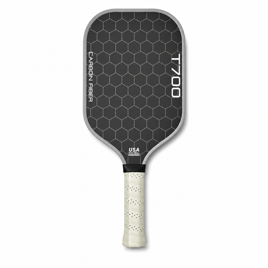 Raquette Pickleball Fibre de Carbone T700 – Core Polymère 16mm, Puissance & Contrôle