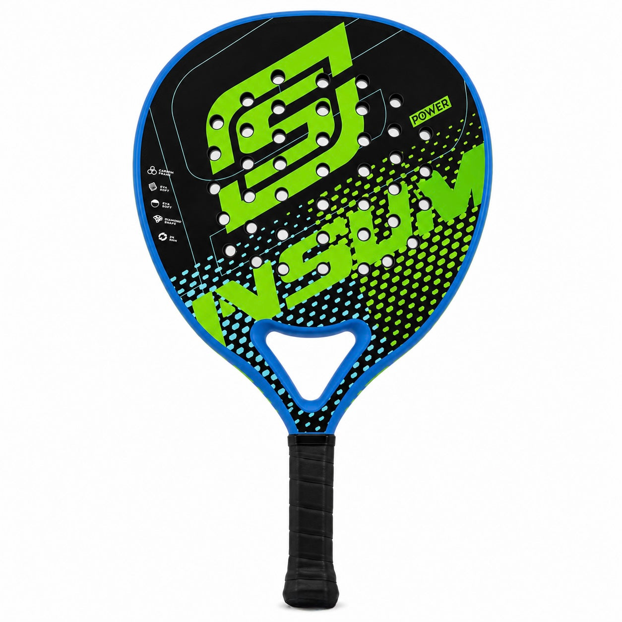 Raquette de Padel Diamant | Carbone Haute Balance | Smash & Puissance