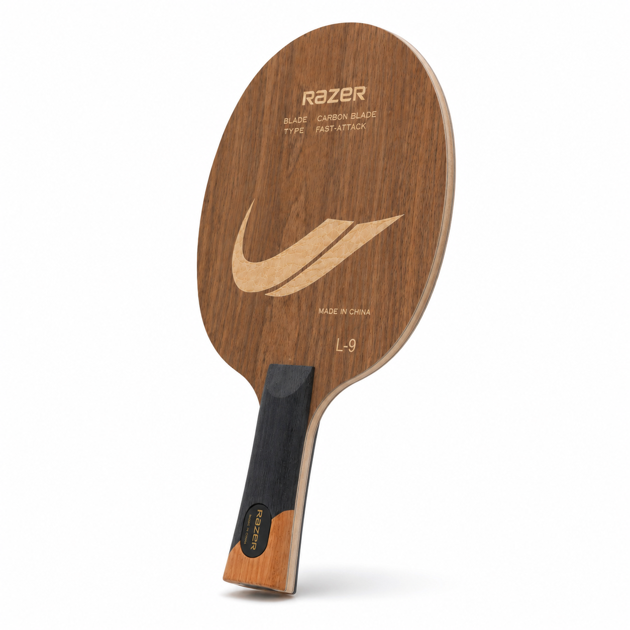 Lame de Tennis de Table 5+2 Carbone – Attaque Rapide