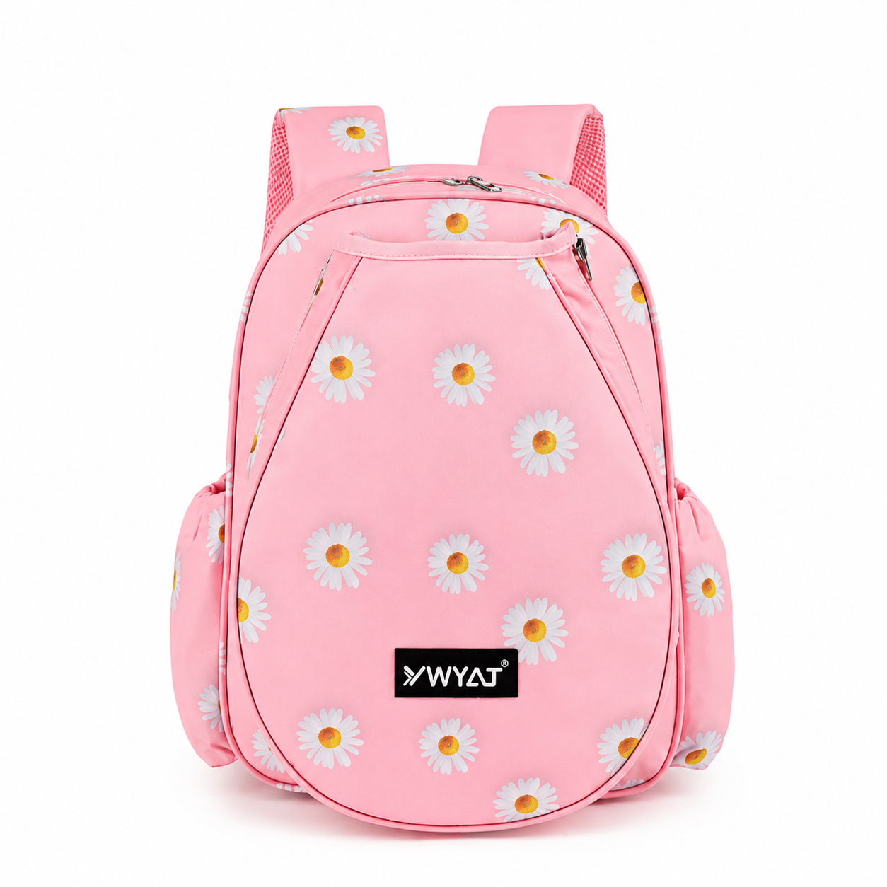 Sac à Dos Tennis Badminton Padel Motif Fleurs – Grande Capacité