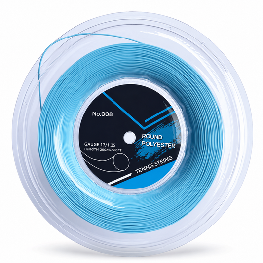 Cordage Tennis Polyester Rond 1,25mm - Bobine 200m