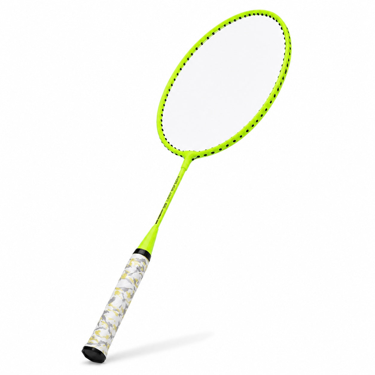 Set Raquettes Badminton Enfant Fluo avec Housse de Protection