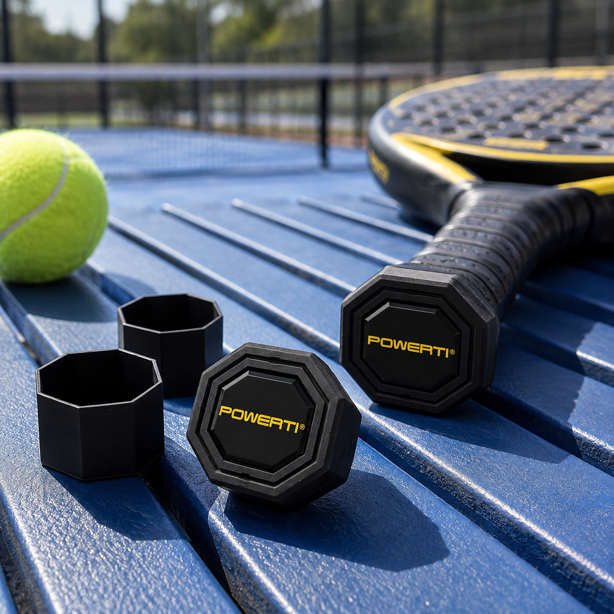 Embout Anti-Vibration Raquette de Tennis – Capuchon Antichoc G2/G3