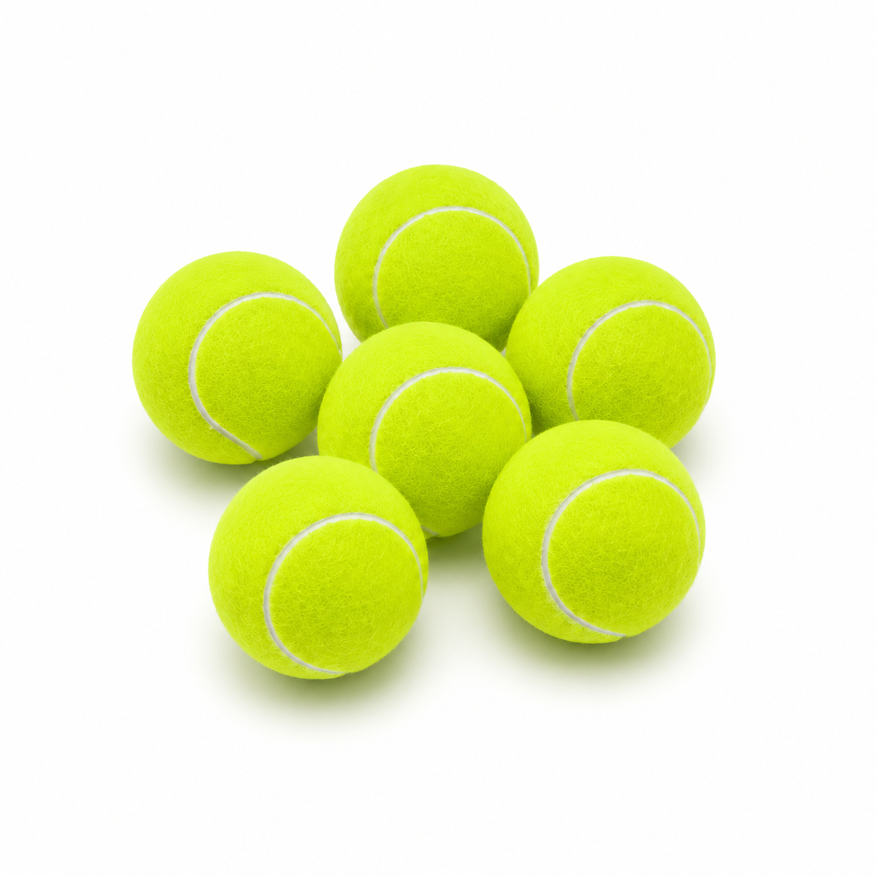 Pack 6 Balles de Tennis avec Sac | The Pick Padel