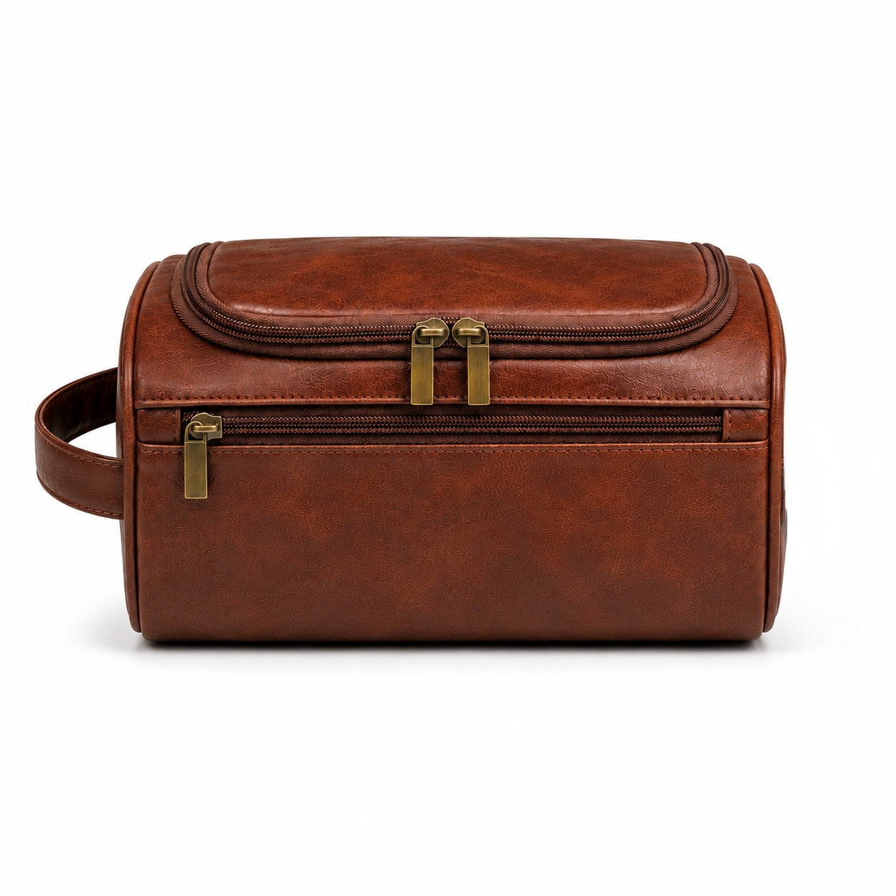 Trousse de Toilette Homme en Cuir PU – Format Voyage Suspendu