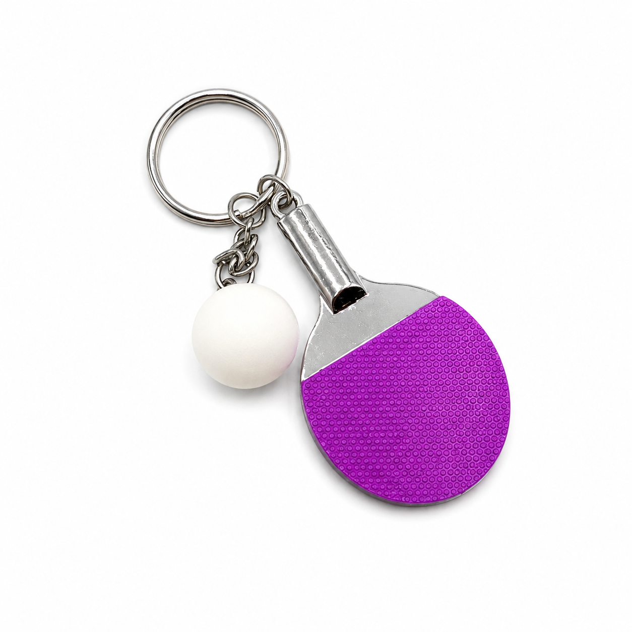 Porte-Clés Raquette de Tennis de Table – 7 Coloris