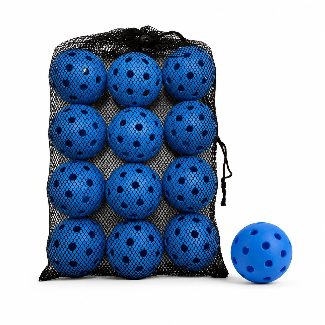 Balles Pickleball Extérieur Lot 12 | 74mm 40 Trous | Compétition
