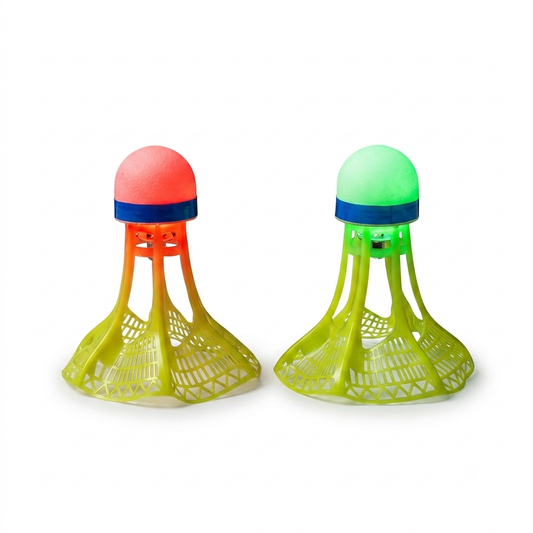 Volants de Badminton LED Lumineux – Pack de 2 ou 3, Jeu Nocturne Coupe-Vent