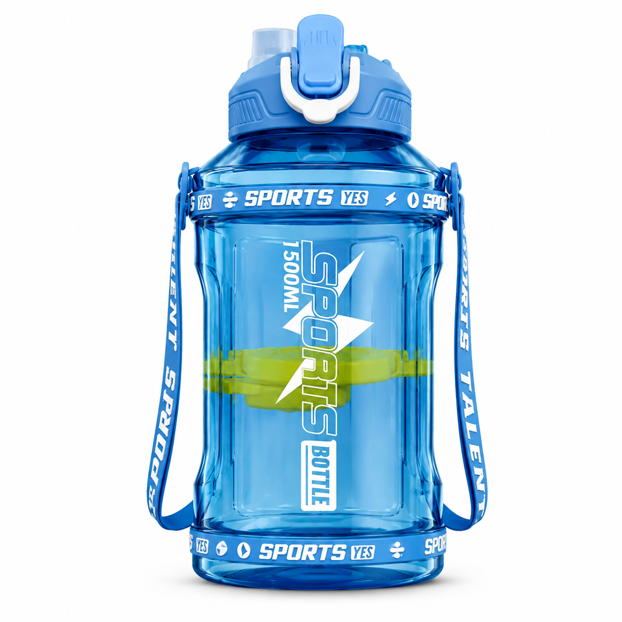 Gourde de Sport 1,5L avec Dragonne – Grande Contenance