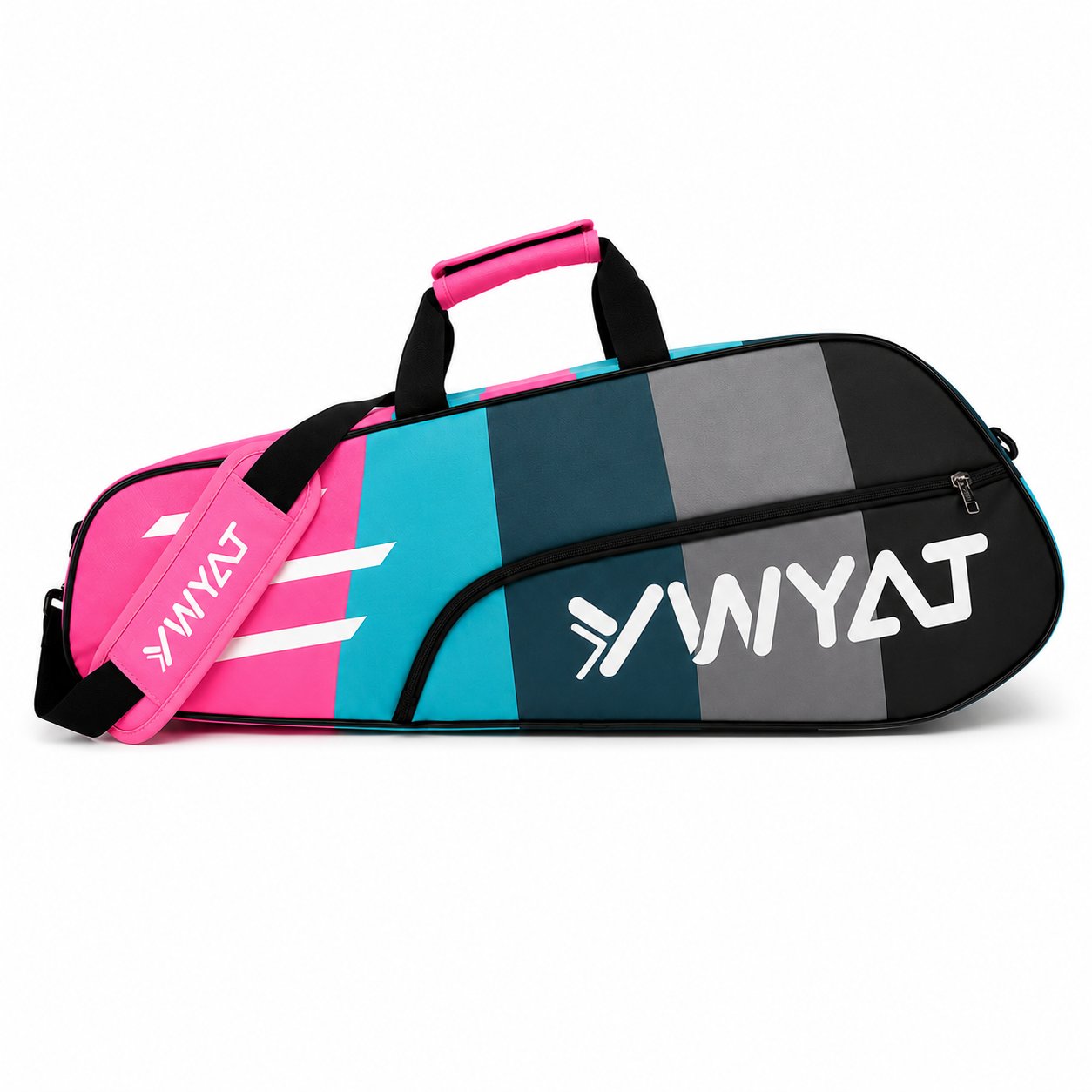 Sac Badminton & Tennis 3 Raquettes Grande Capacité – Bicolore Renforcé