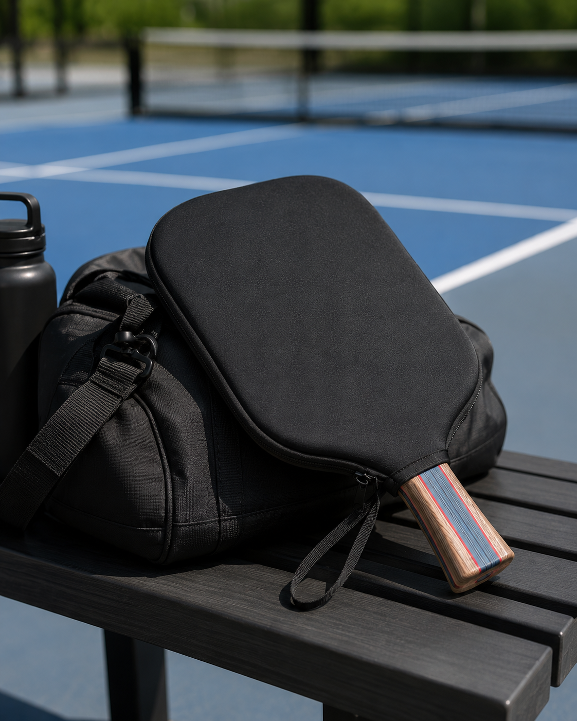 Housse Raquette Pickleball | Protection + Sangle | Rangement & Cadeau