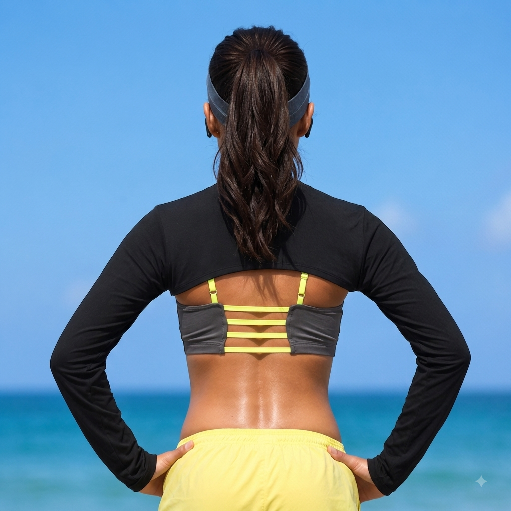 Châle Manchon Anti-UV - Protection Solaire Bras & Épaules