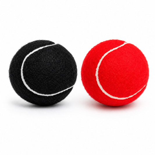Balles de Tennis Couleur - Haute Élasticité pour Entraînement