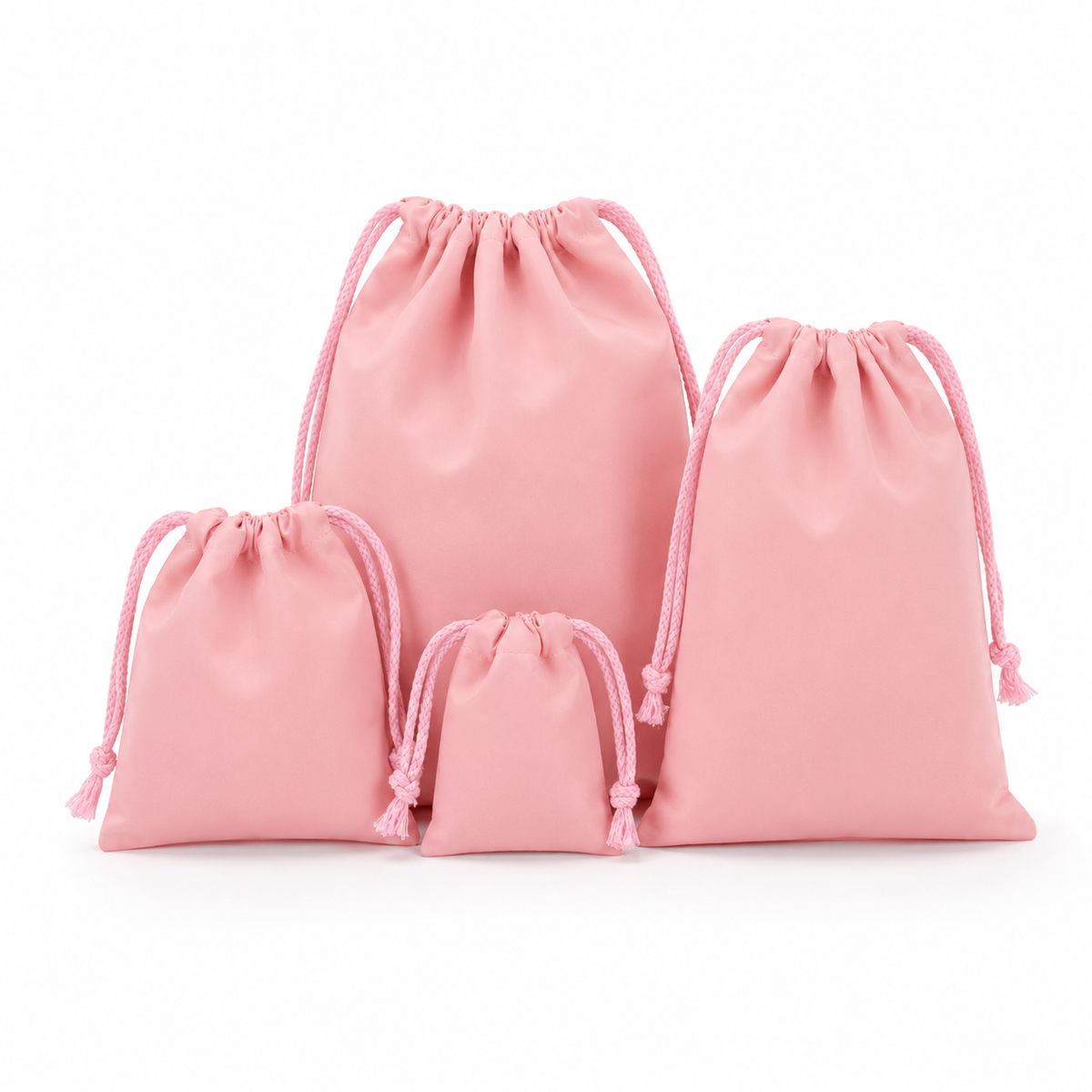 Pochette en Coton à Cordon - Sac de Rangement Multicolore