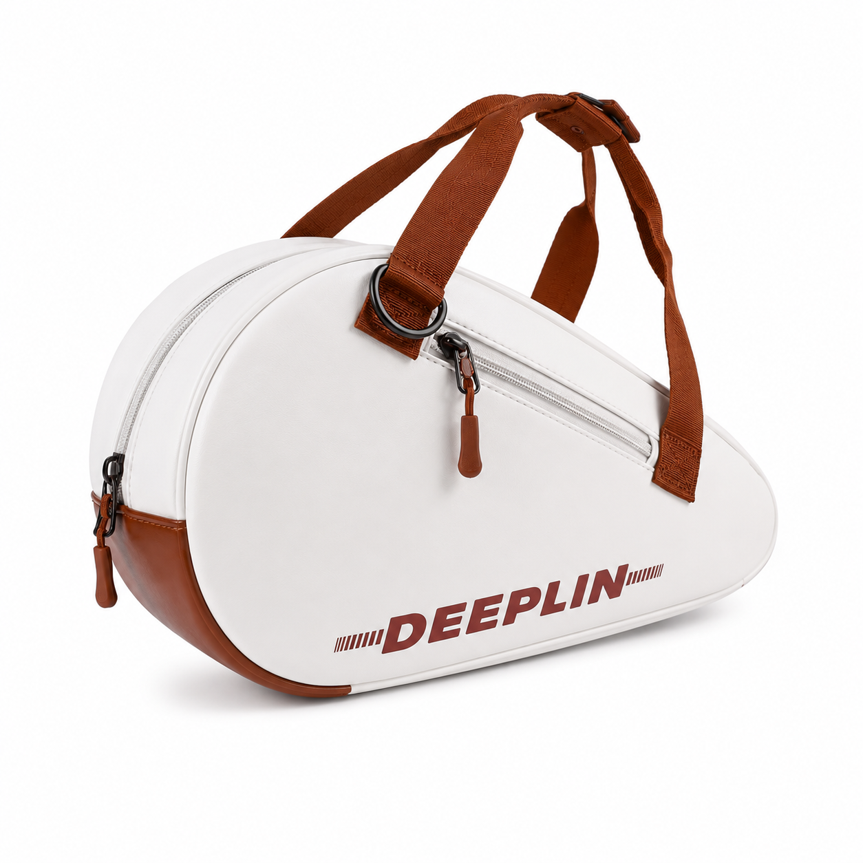 Housse de Raquette Tennis de Table Deeplin – Cuir Vintage avec Bandoulière