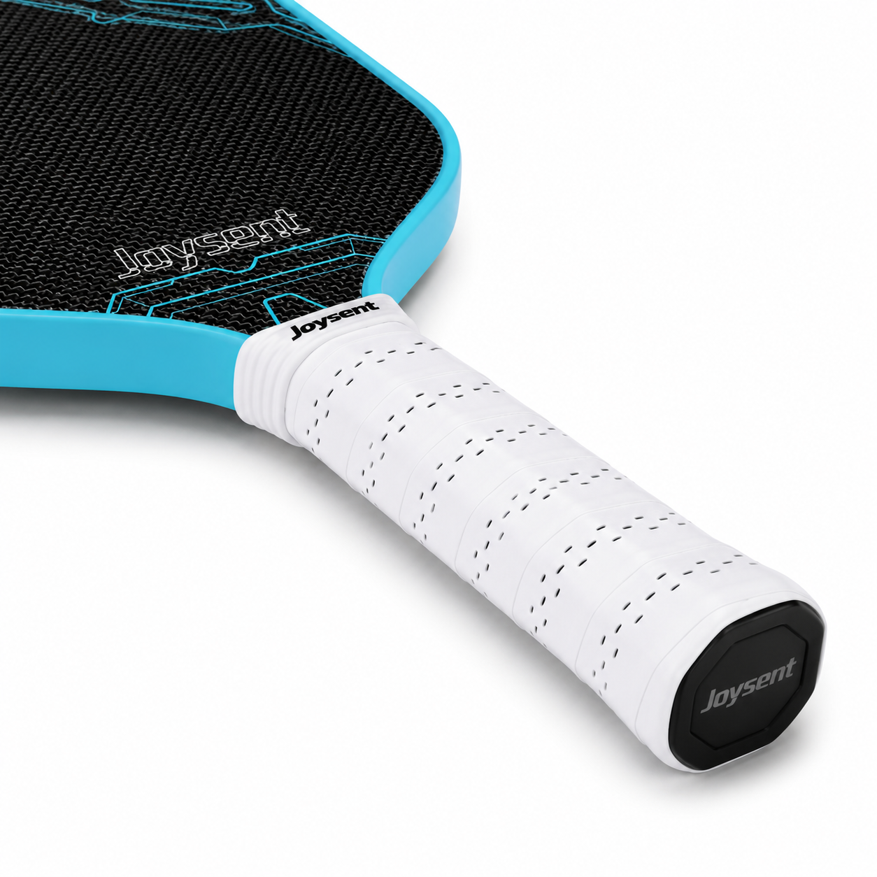 Raquette de Pickleball Hybride Titane & Carbone Tissé 225g — Puissance, Stabilité, Thermoformée