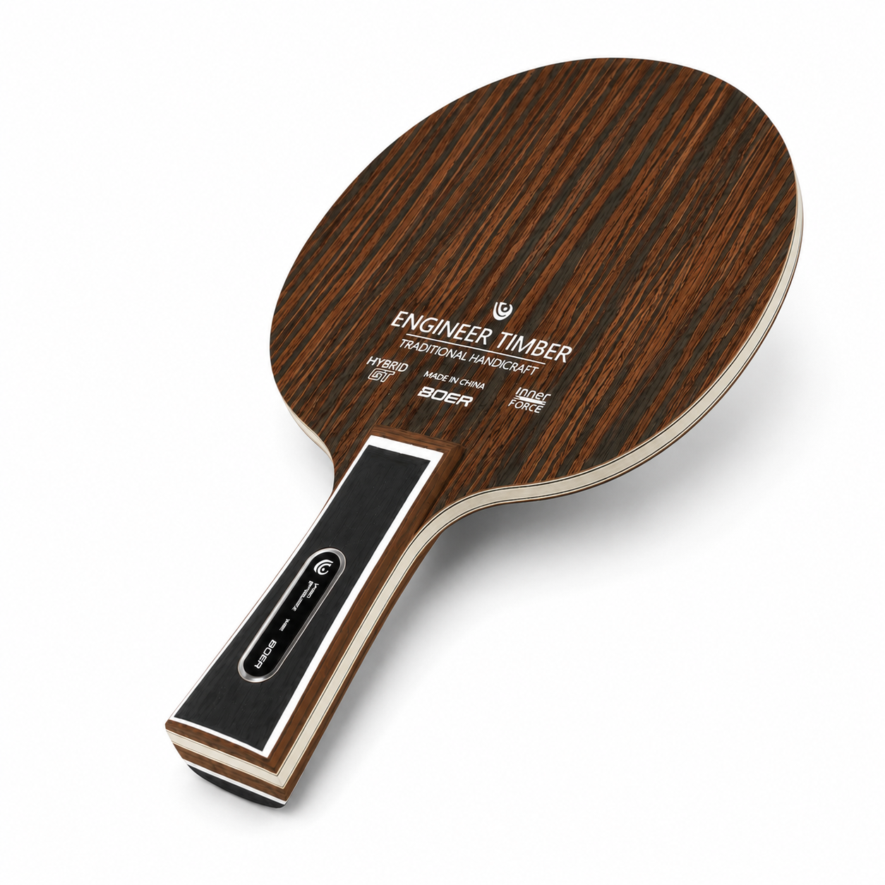 Lame de Tennis de Table 5 Plis Ébène et Dalbergia – Manche Long