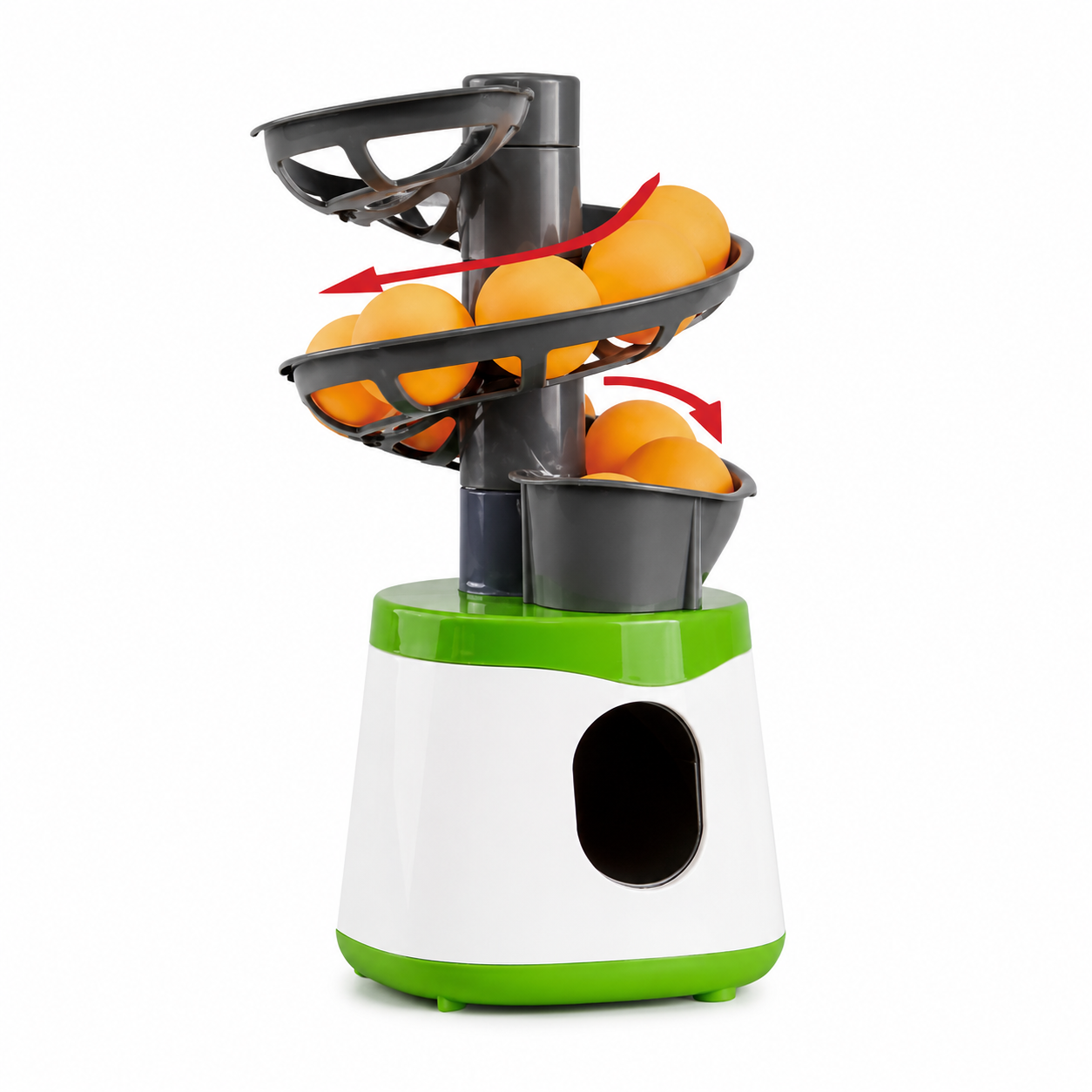 Mini Robot Lance-Balles Portable pour Tennis de Table – Double Alimentation