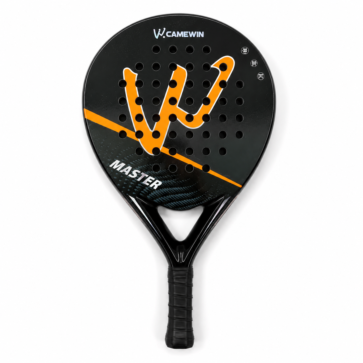 Raquette de Padel 100% Fibre de Carbone – Noyau EVA Sandwich | Kit Complet Sac + Dragonne