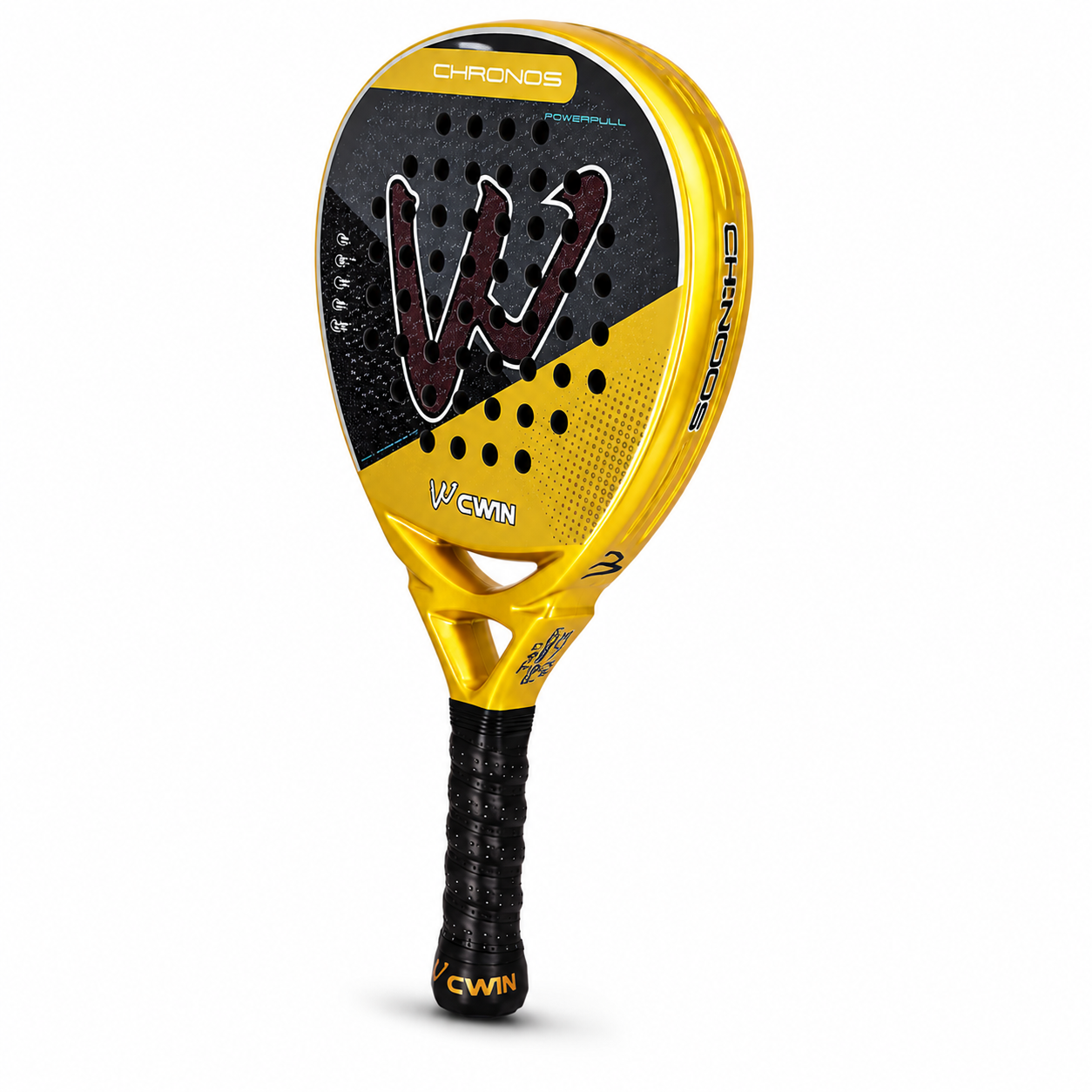 Raquette Padel Kevlar EVA – Face Élargie, Design Nid d'Abeille, 360g Tous Niveaux