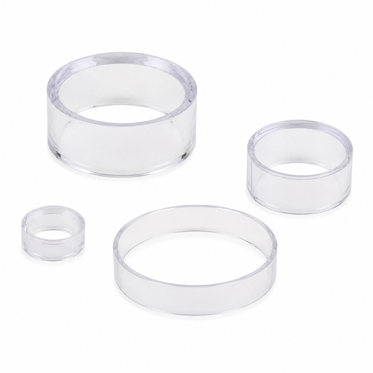 Présentoir Acrylique Rond - Support Balle de Sport