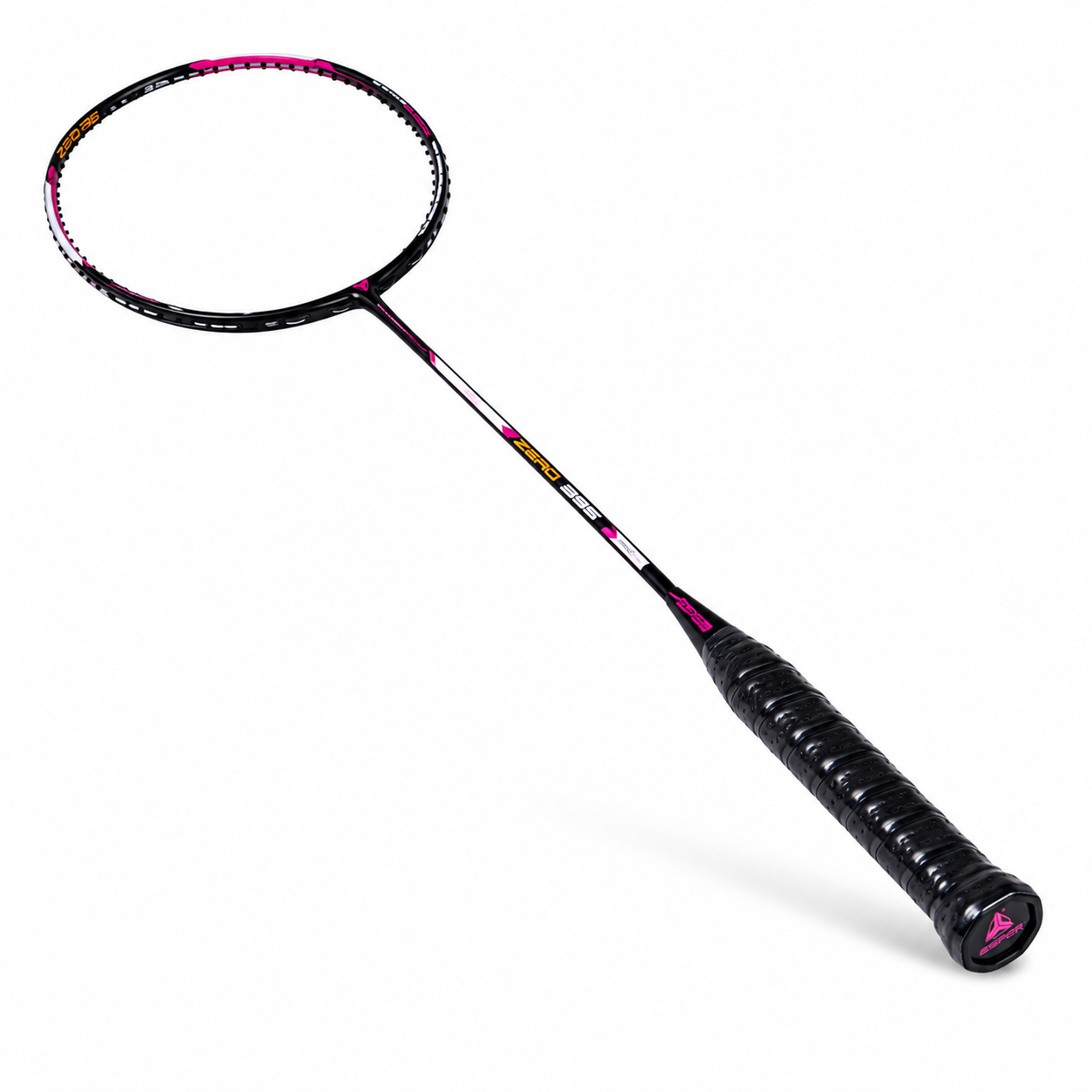 Raquette Badminton Carbone Ultra-Légère 4U – Niveau Débutant, Noir & Rose