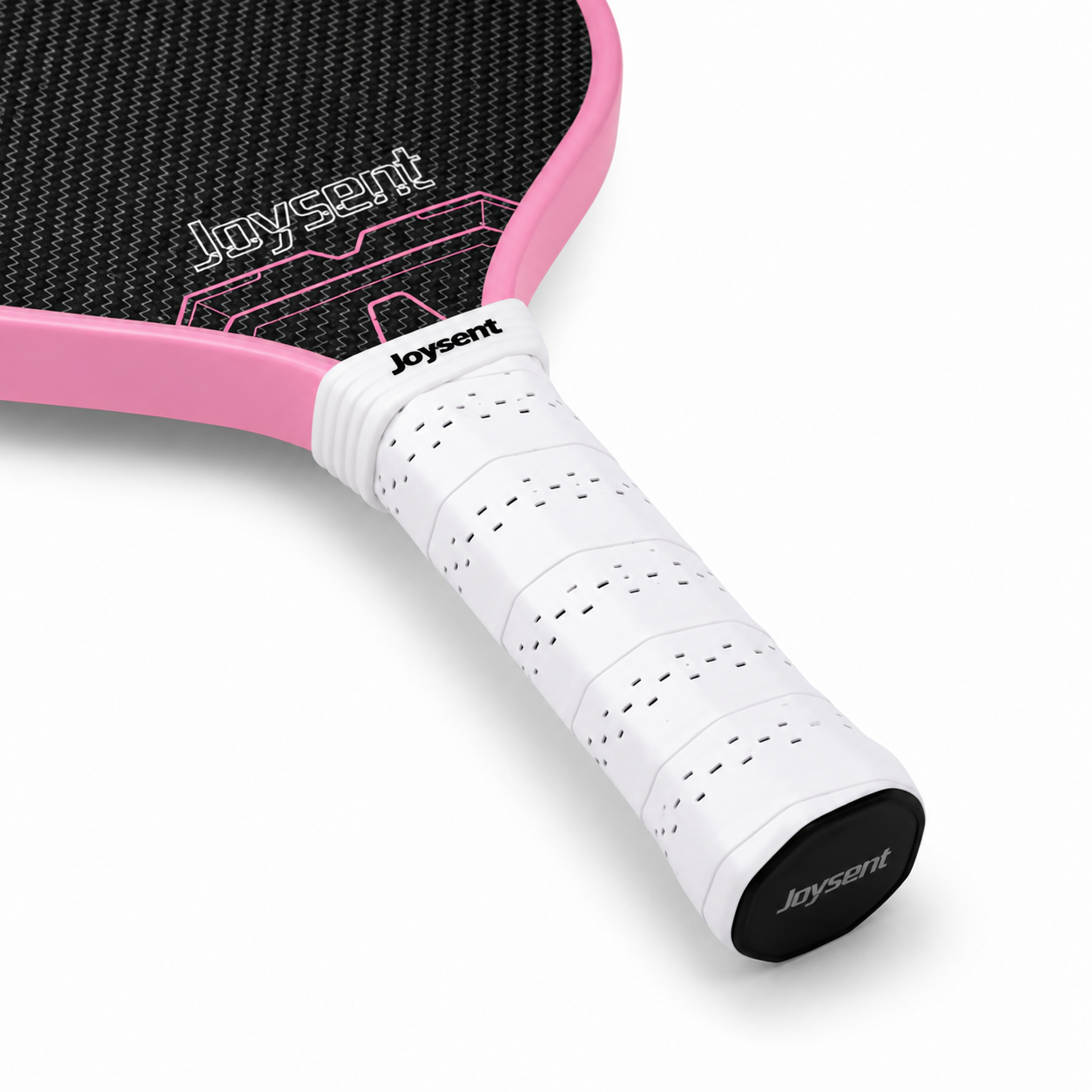 Raquette de Pickleball Hybride Titane & Carbone Tissé 215g — Ultra Légère, Spin, Agilité