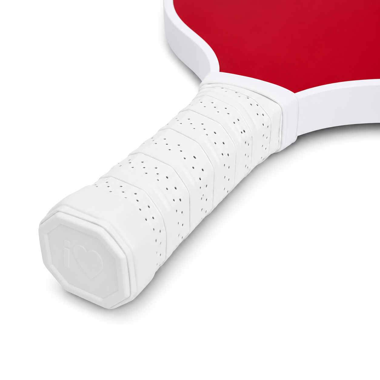 Raquette de Pickleball Fibre de Carbone I Love Pickleball — Certifiée USAPA, Outdoor, Format Pro