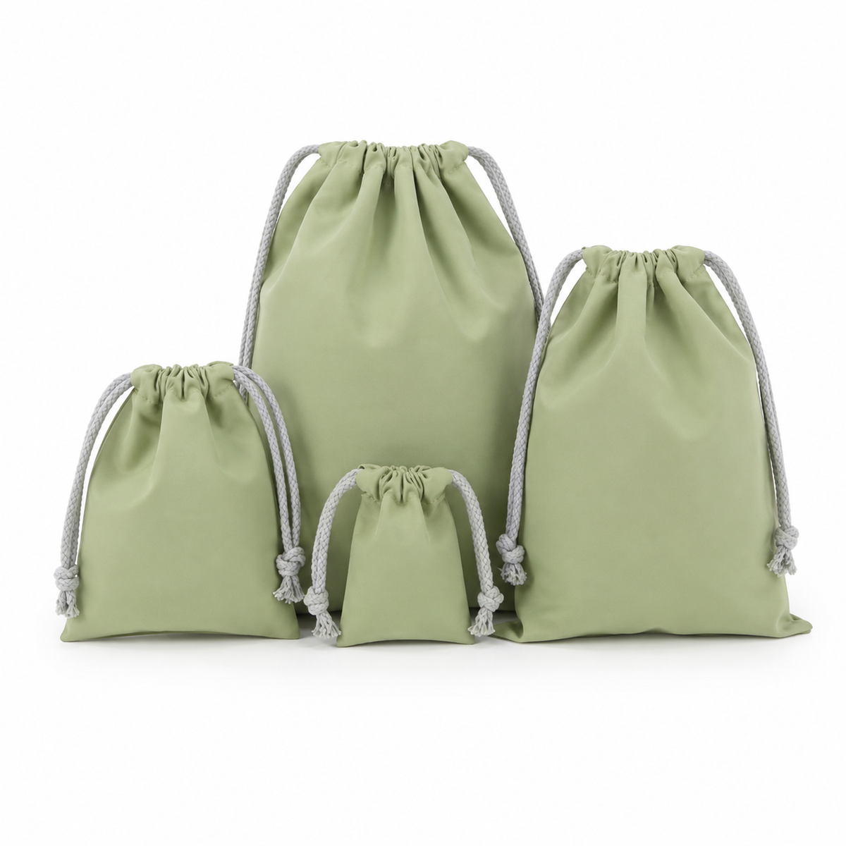 Pochette en Coton à Cordon - Sac de Rangement Multicolore