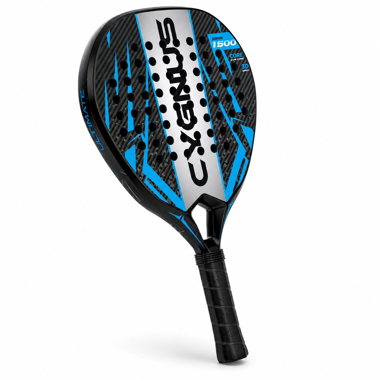 Raquette Padel Carbone T800 – Finition 3D Hydro, Core EVA Haute Densité, 360g