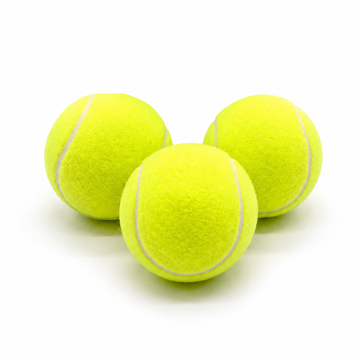 Pack de 3 Balles de Tennis – Résistantes à l'Eau & Durables