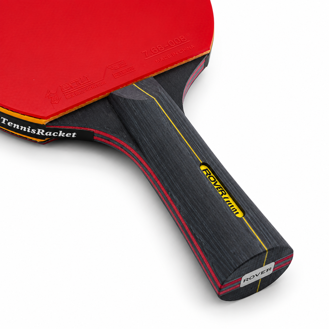 Set de 2 Raquettes de Tennis de Table Carbone avec Balles et Housse