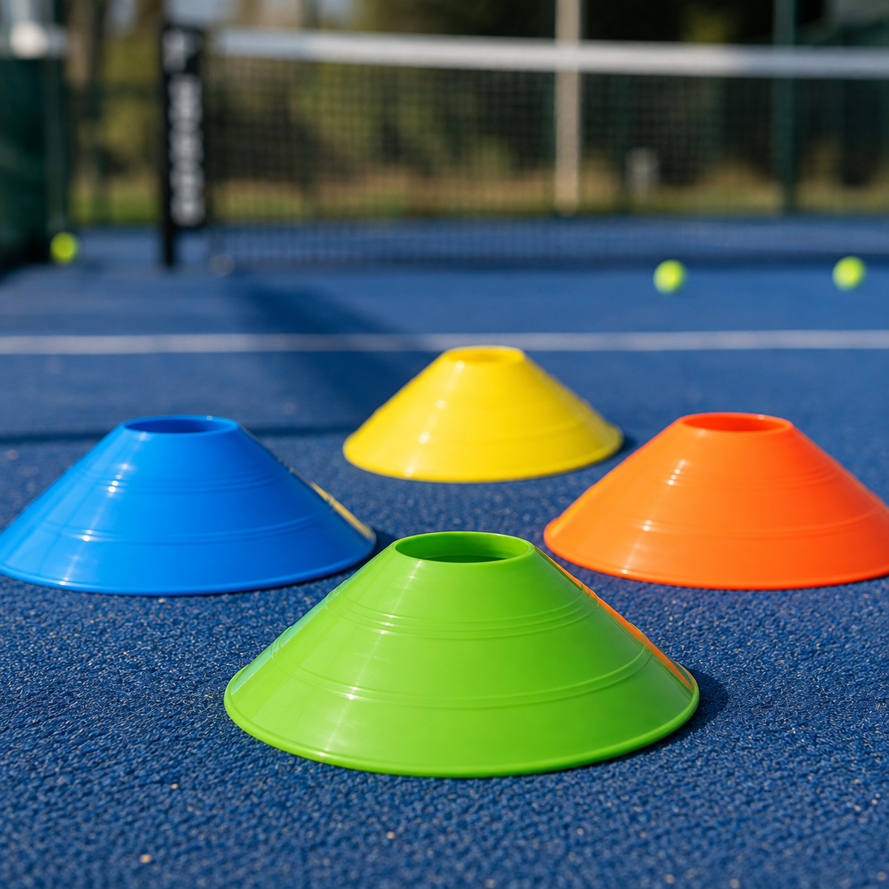 Disques de Marquage Sport – Plots Plats Multicolores mixtes (Enfants)