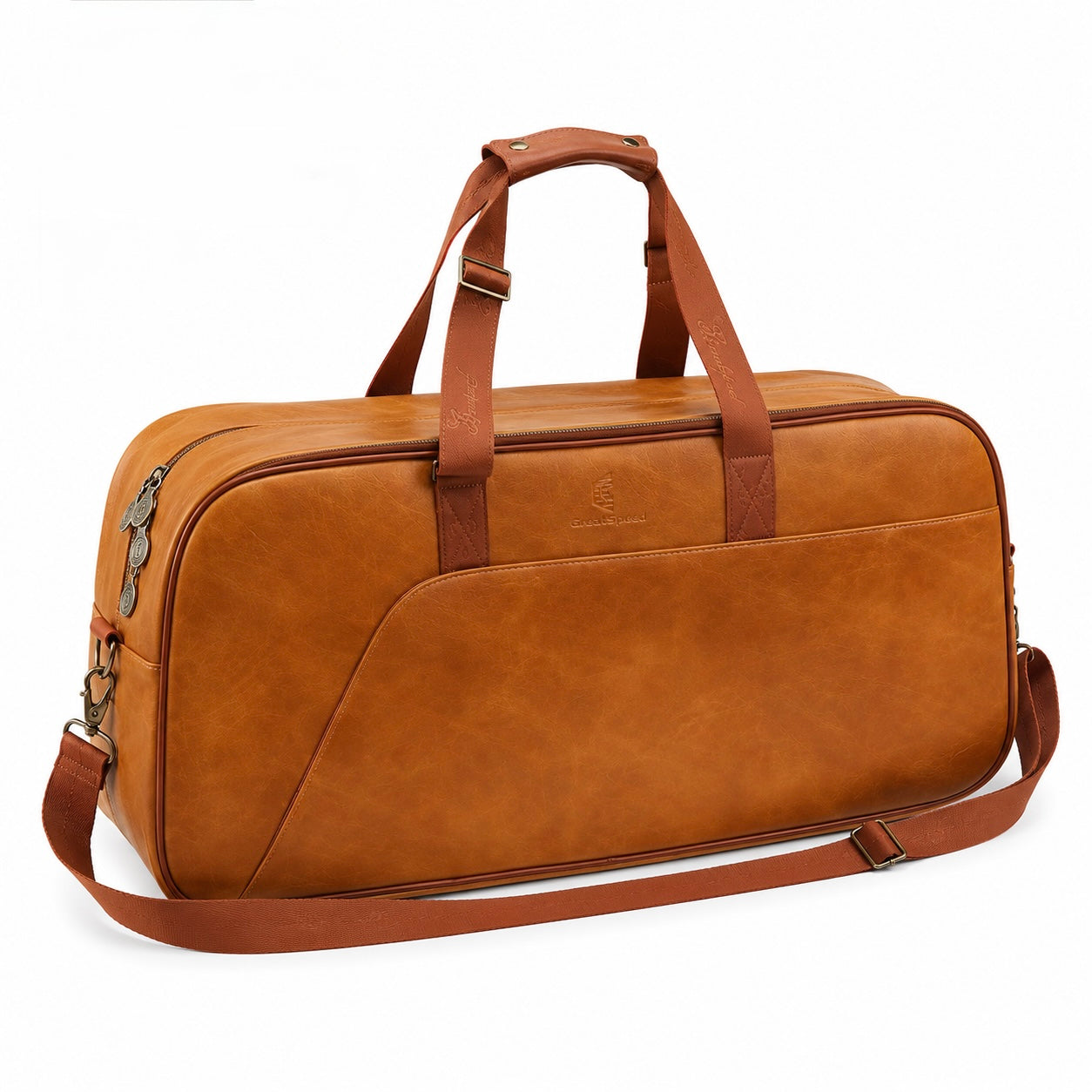Sac de Tennis Cuir Vintage Multifonctionnel – Porte-Raquette Détachable