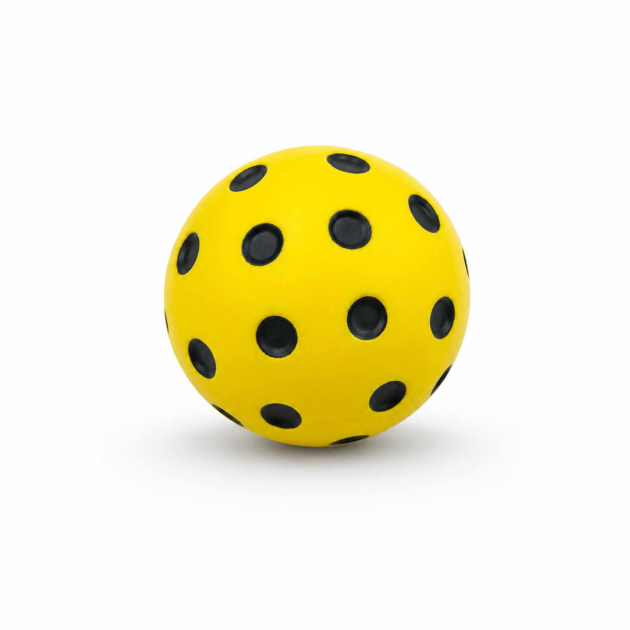 Balle de Pickleball en Mousse PU Silencieuse — Indoor & Outdoor, Entraînement, 7,4cm, 30g