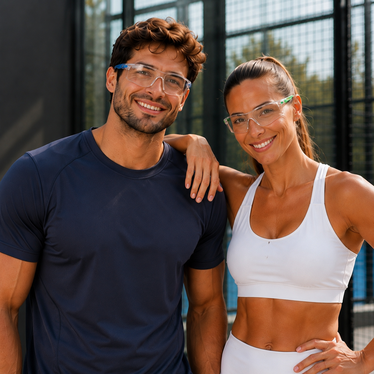 Lunettes de Soleil Polarisées Padel & Tennis – Protection UV400 Verres Miroir