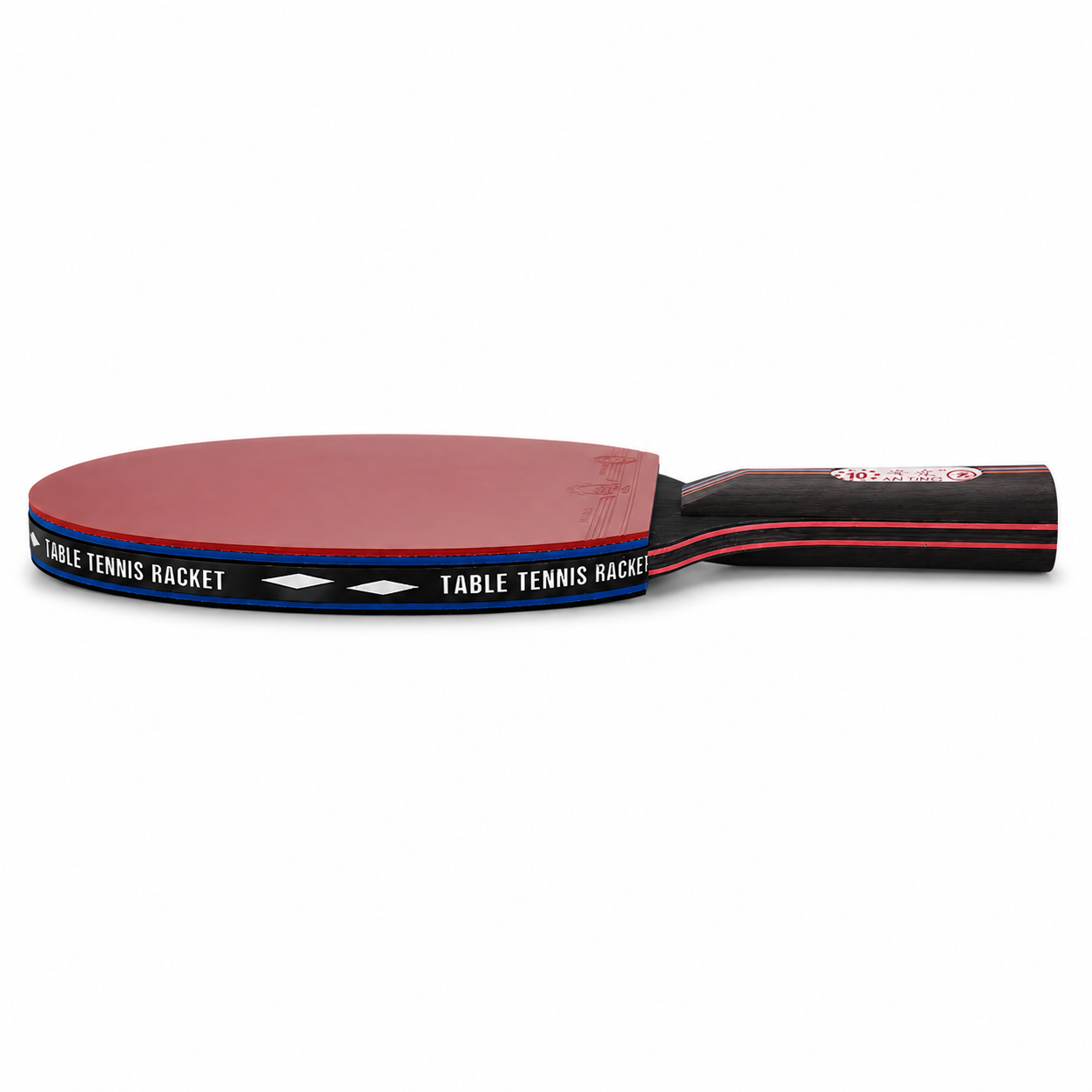 Set de 2 Raquettes de Tennis de Table 10 Étoiles Carbone – Compétition