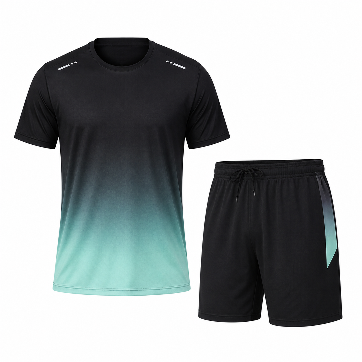 Tenue Homme | T-shirt + Short Soie Glacée | Respirant