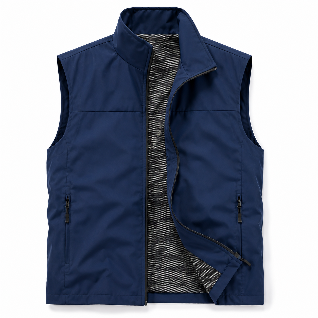 Gilet Cargo Sans Manches Homme – Imperméable & Séchage Rapide