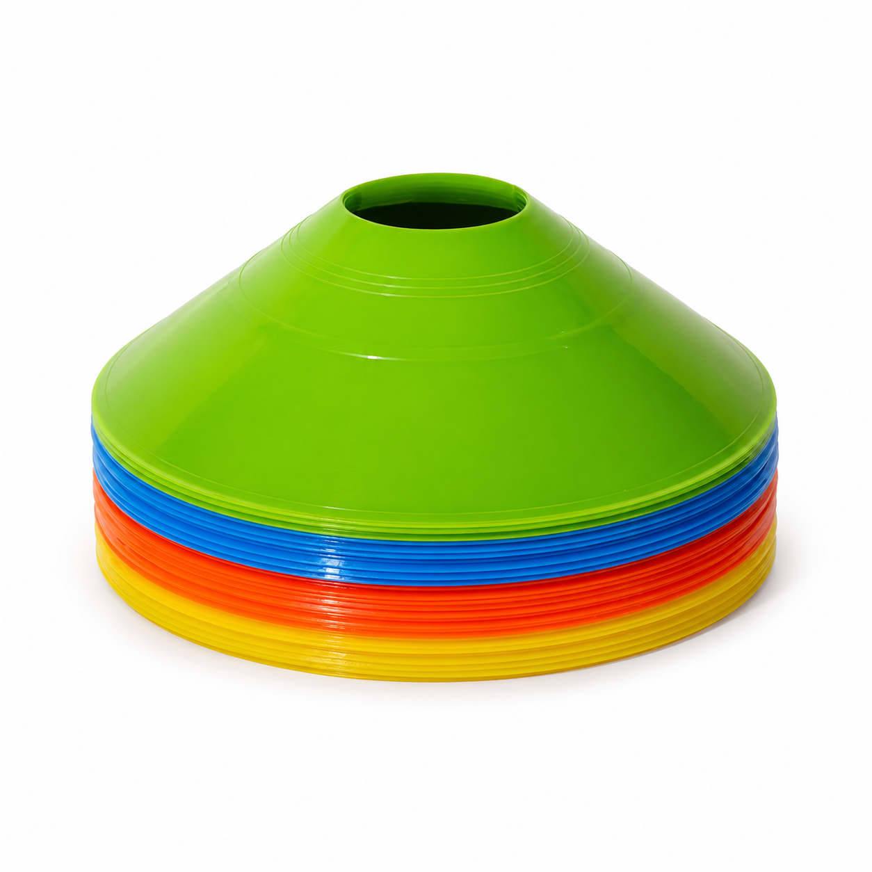 Disques de Marquage Sport – Plots Plats Multicolores mixtes (Enfants)